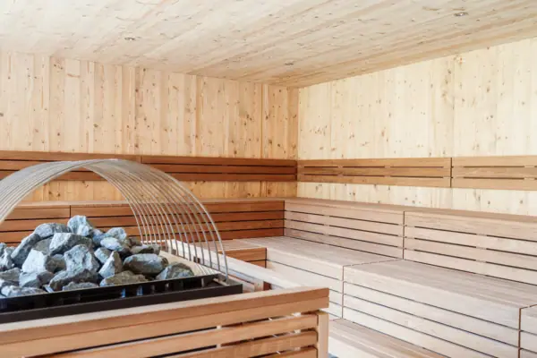 Finnische Sauna Werfenweng im Badehaus.